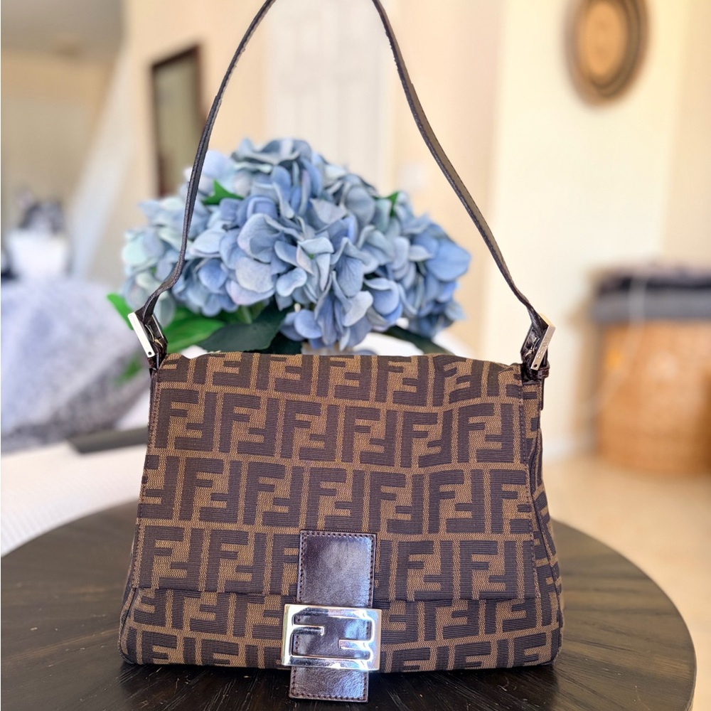 Fendi Zucca Mamá Baguette